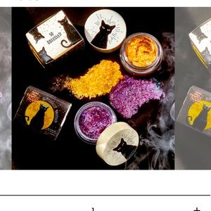 Colourpop x hocus pocus glitter set